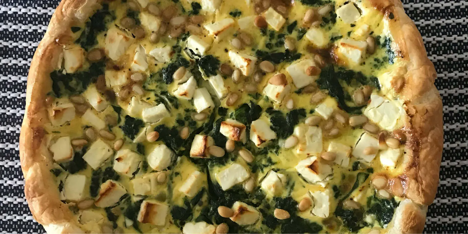 Spinat-Feta-Quiche